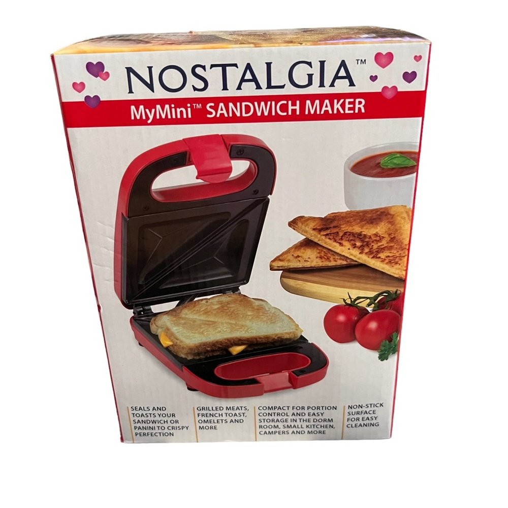 Nostalgia MyMini Sandwich Maker